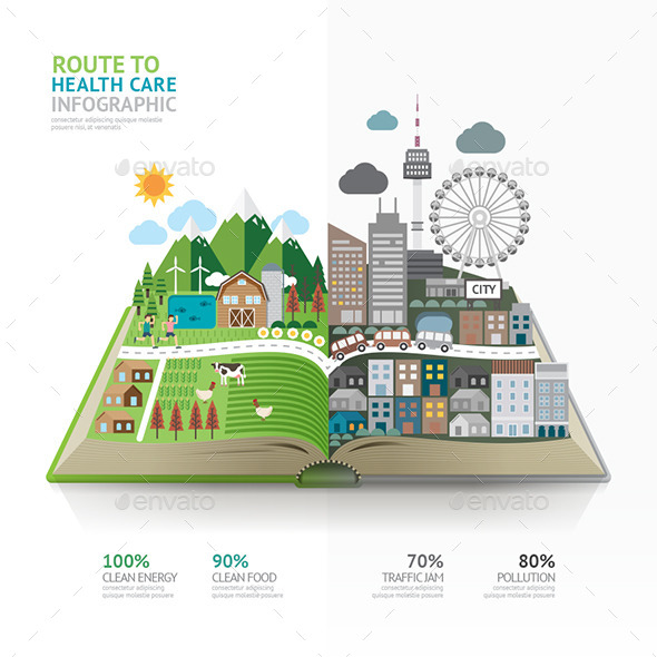 GraphicRiver Infographic Health Care Open Book 11270712 GraphicRiver Infographic Health Care Open Book 11270712