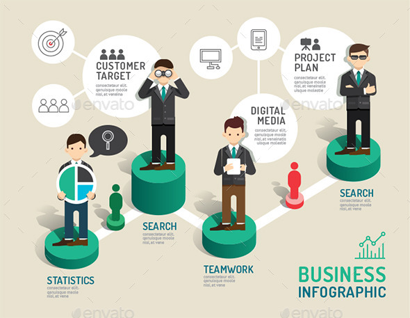 GraphicRiver Business Board Game Concept Infographic 11270721 GraphicRiver Business Board Game Concept Infographic 11270721