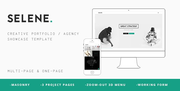 Selene - Creative Portfolio / Agency Template