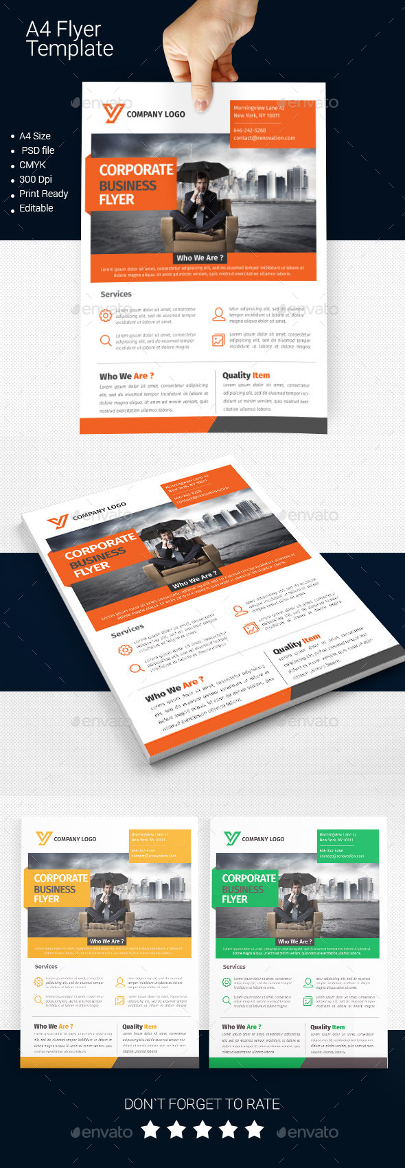GraphicRiver A4 Business Flyer Template 03 11273197 GraphicRiver A4 Business Flyer Template 03 11273197