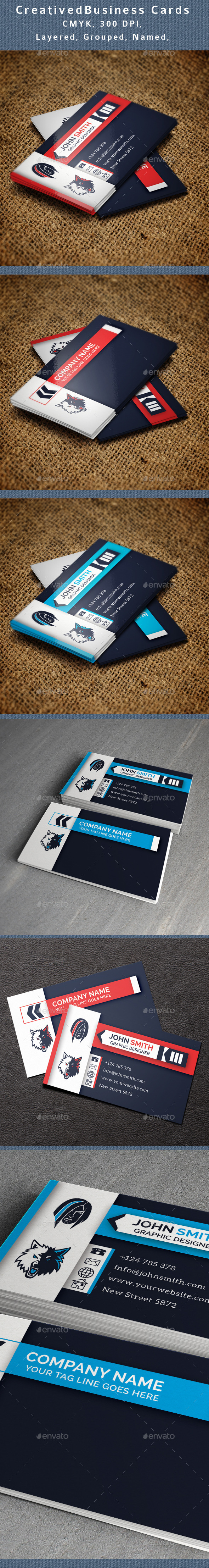 GraphicRiver Creative Business Card V3 11273940 GraphicRiver Creative Business Card V3 11273940