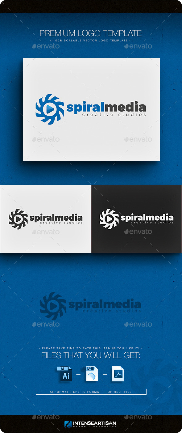 Spiral Media Logo (Objects)