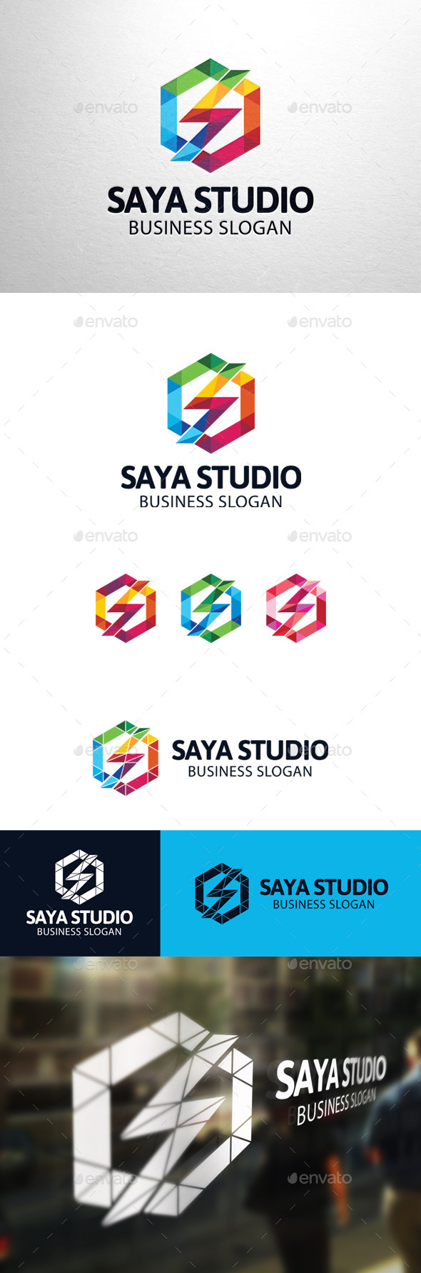 Saya Studio, Letter S Logo (Letters)