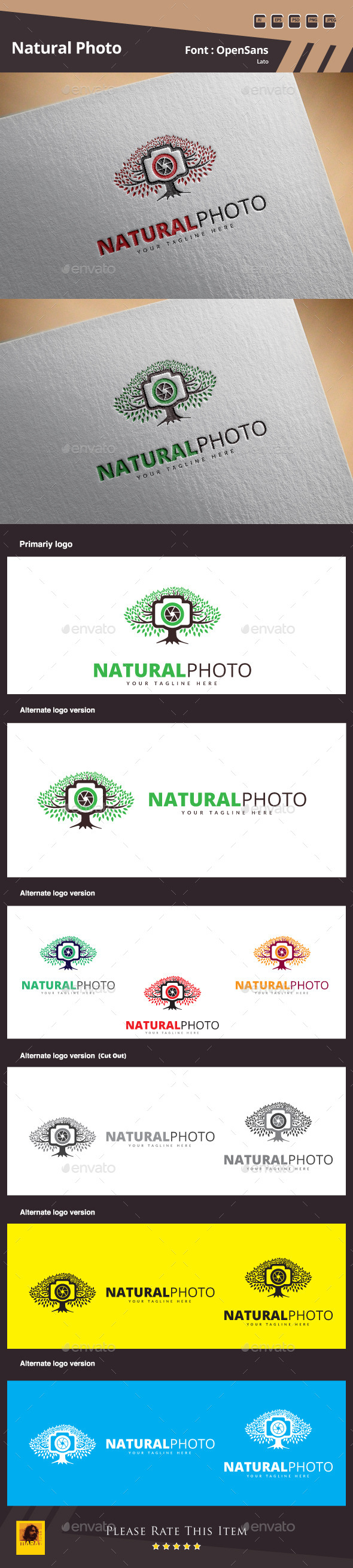 Natural Photo Logo Template (Nature)