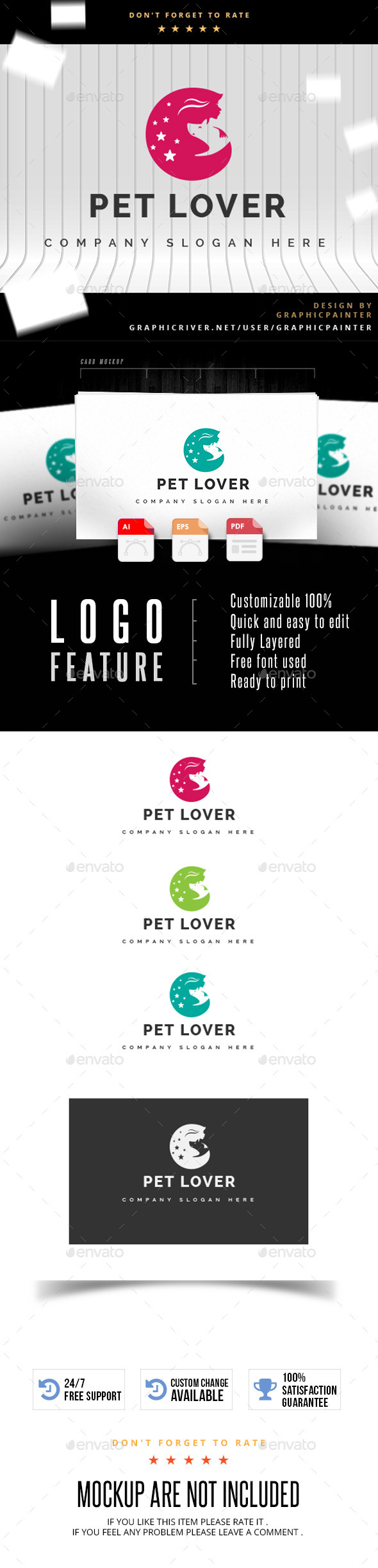 GraphicRiver Pet Lover 11275174 GraphicRiver Pet Lover 11275174