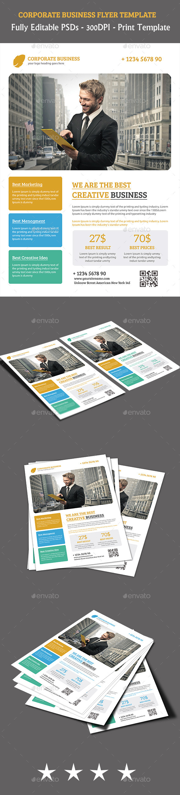 GraphicRiver Corporate Business Flyer 11276224 GraphicRiver Corporate Business Flyer 11276224