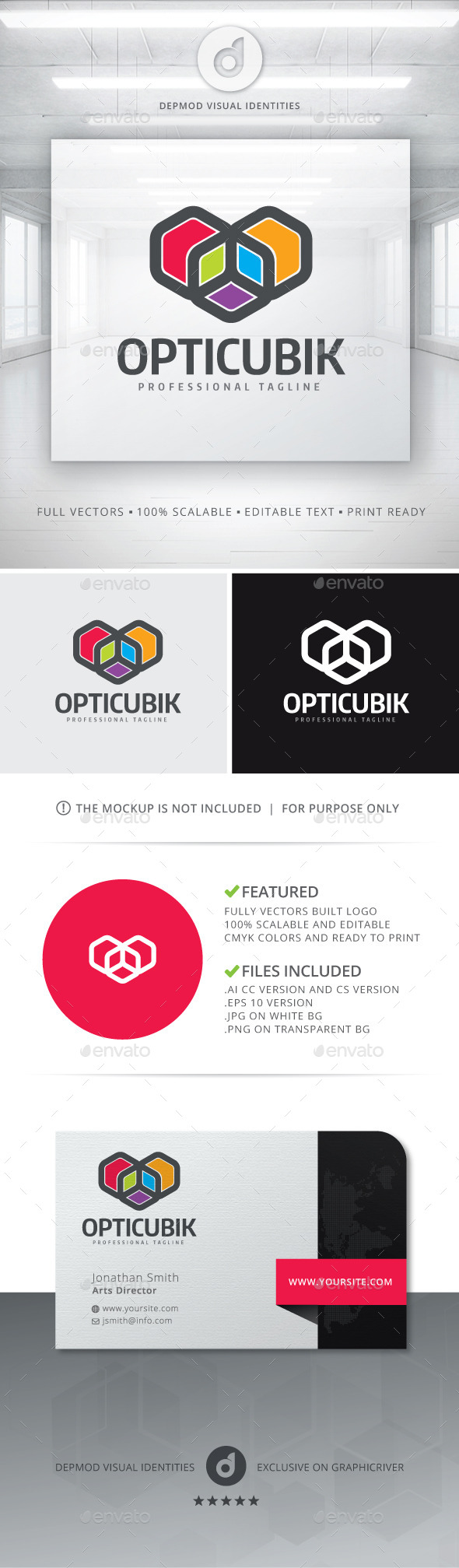 Opticubik Logo (Abstract)