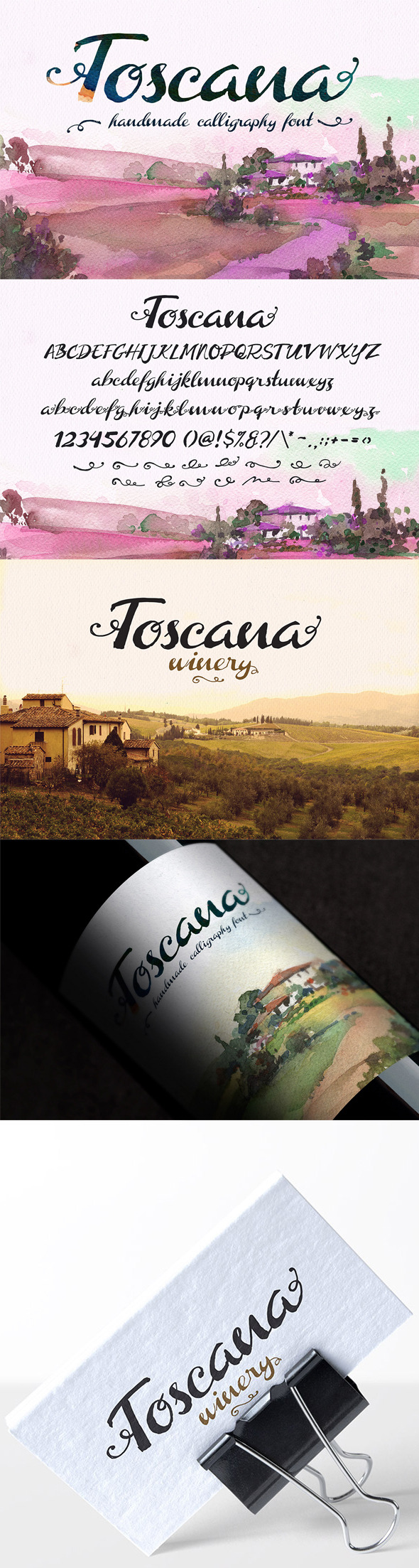 GraphicRiver Toscana Font 11277222 GraphicRiver Toscana Font 11277222