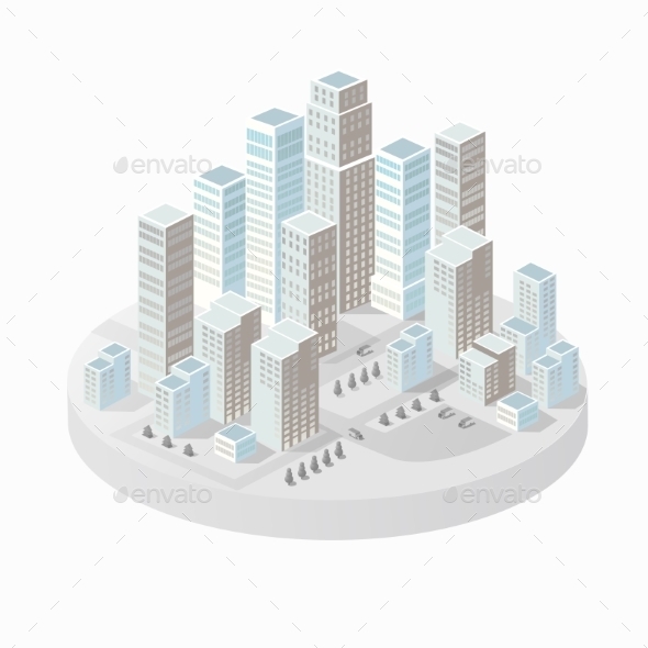 GraphicRiver Large Cities 11277599 GraphicRiver Large Cities 11277599