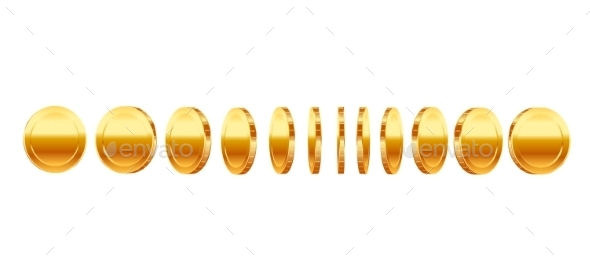 GraphicRiver Gold Coins 11280022 GraphicRiver Gold Coins 11280022