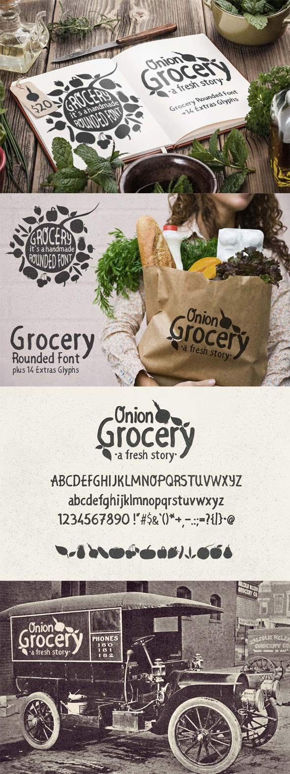 GraphicRiver Grocery Rounded Font 11280705 GraphicRiver Grocery Rounded Font 11280705