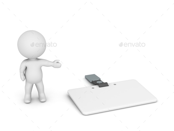 3D Character showing name tag (Misc) Photo Download