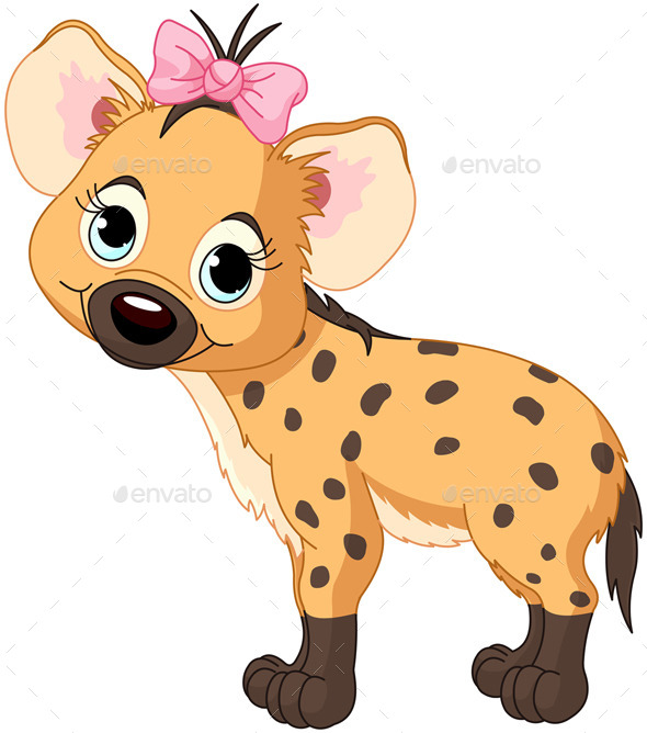 GraphicRiver Hyena Cub 11281685 GraphicRiver Hyena Cub 11281685