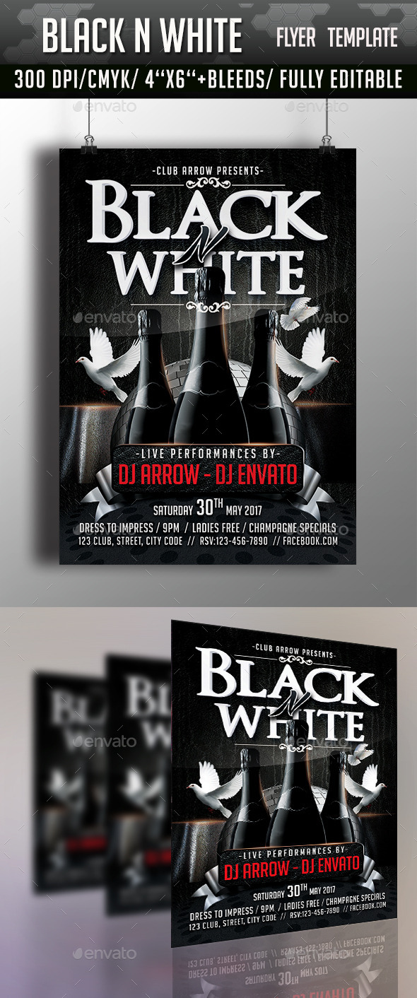GraphicRiver Black n White Flyer Template 11281810 GraphicRiver Black n White Flyer Template 11281810