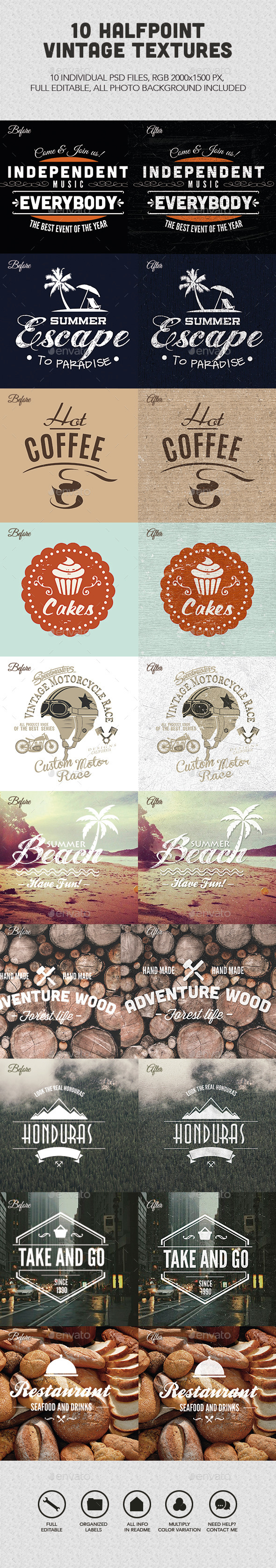 GraphicRiver Vintage Textures Vol 01 11068588 GraphicRiver Vintage Textures Vol 01 11068588