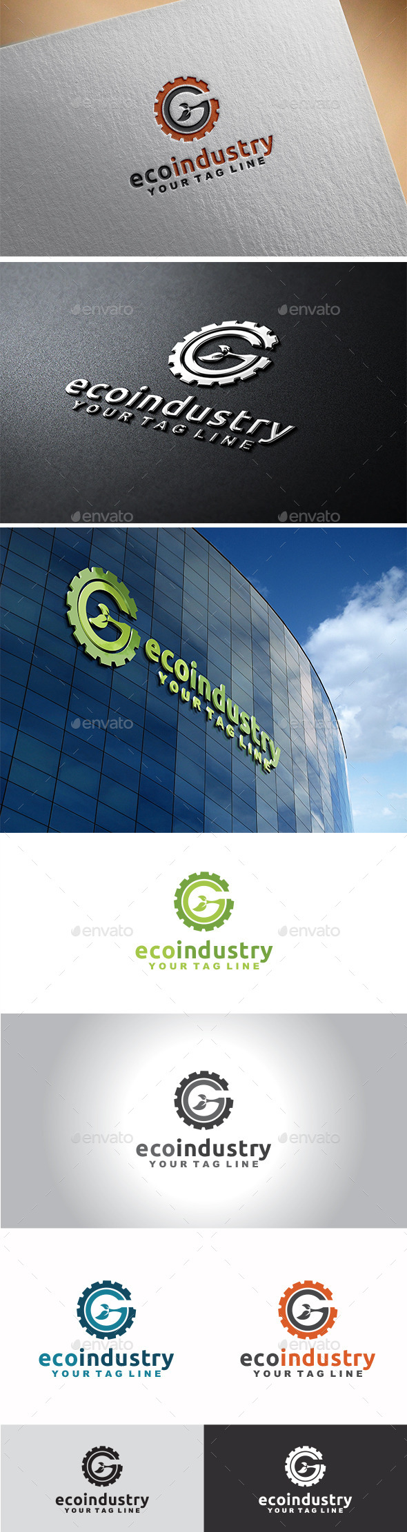 Eco Industry Logo (Nature)