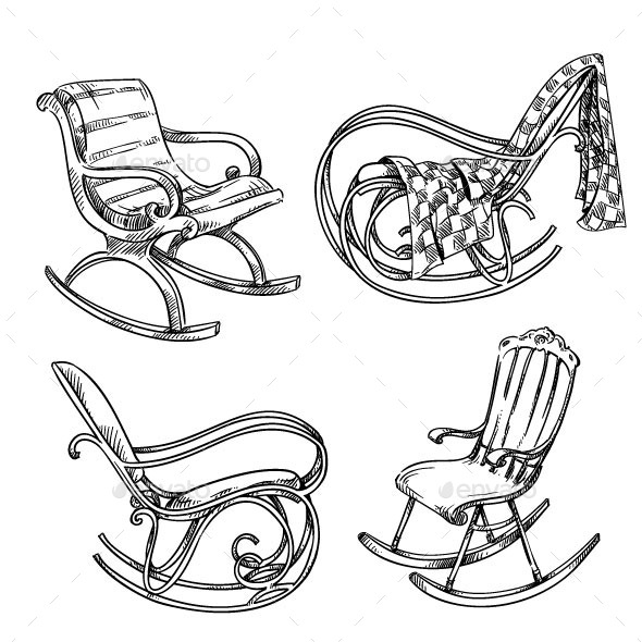 GraphicRiver Rocking Chairs 11284761 GraphicRiver Rocking Chairs 11284761