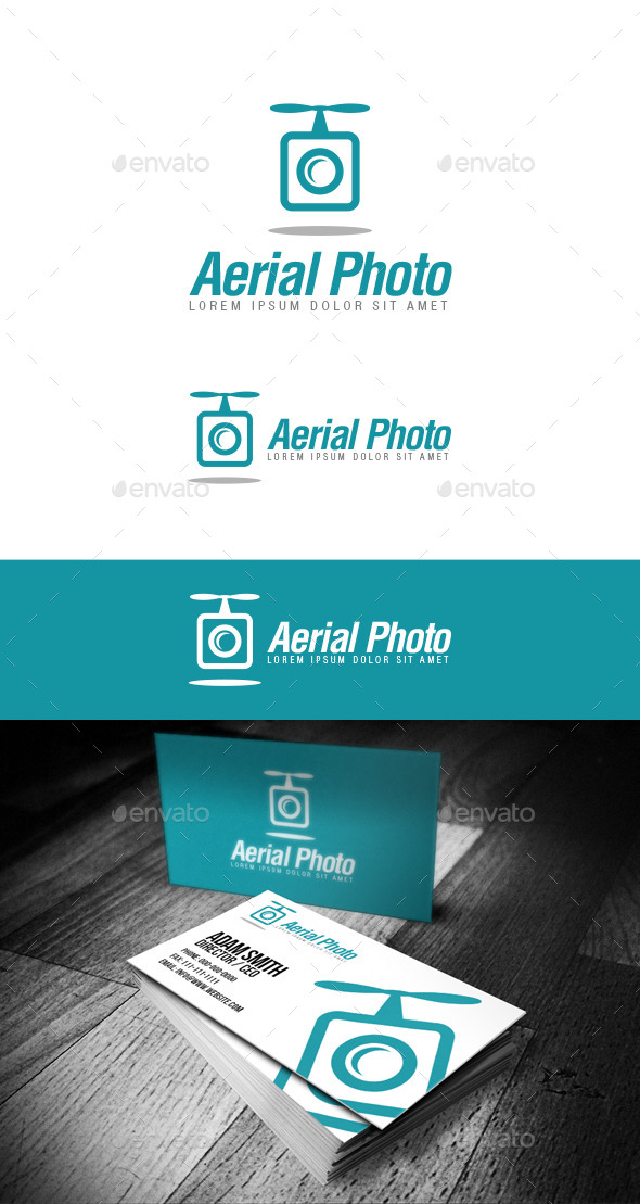 Aerial Photo Logo (Objects)