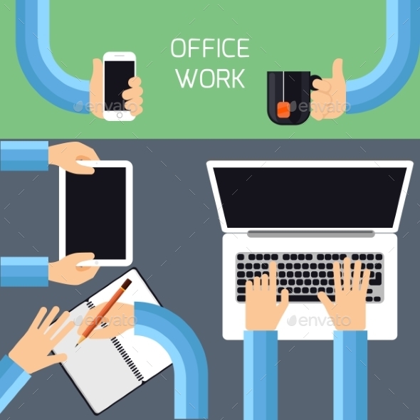 GraphicRiver Businessman Hands With Different Office Activities 11284934 GraphicRiver Businessman Hands With Different Office Activities 11284934