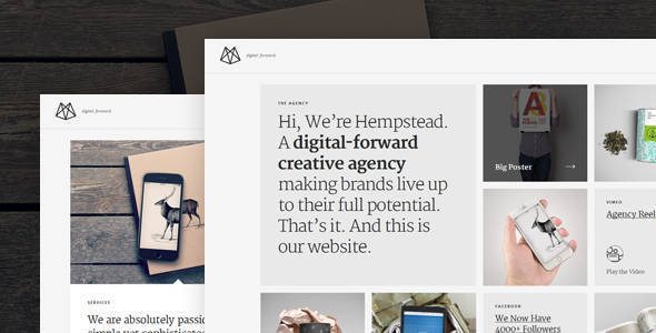 Hempstead - Responsive Drupal Portfolio Template