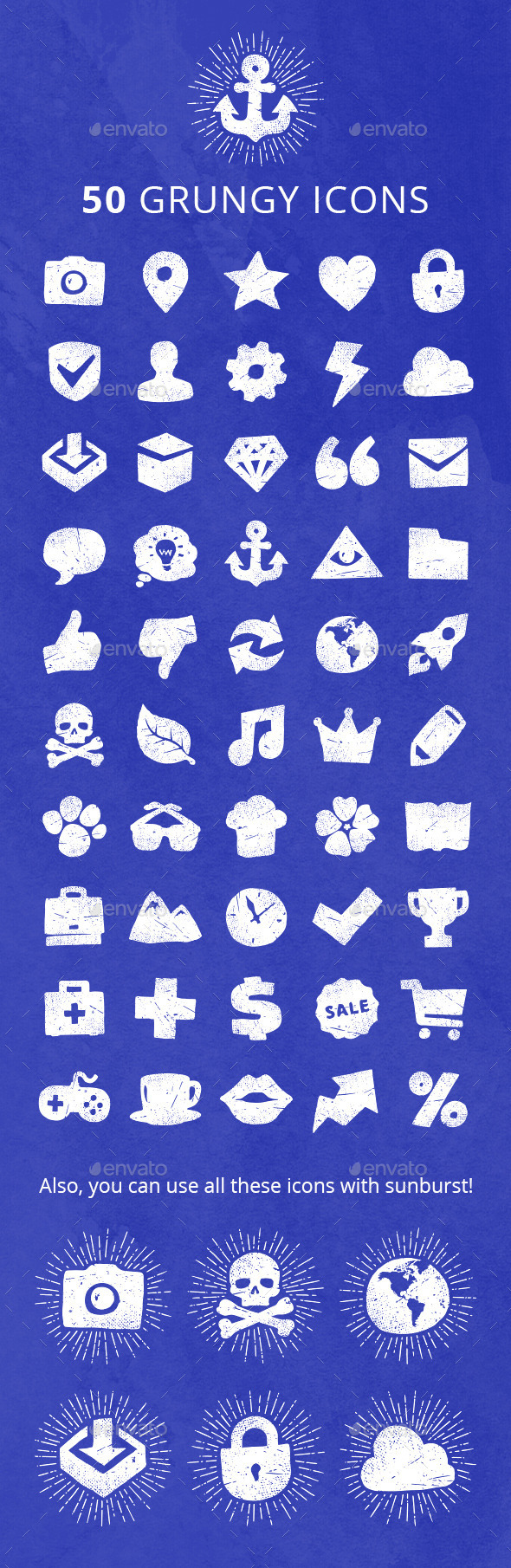 GraphicRiver Grungy Icons Set 11286679 GraphicRiver Grungy Icons Set 11286679