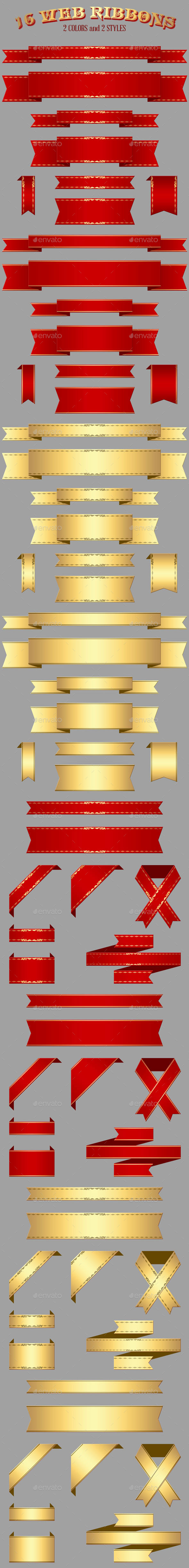 GraphicRiver 16 Web Ribbons 11287263 GraphicRiver 16 Web Ribbons 11287263