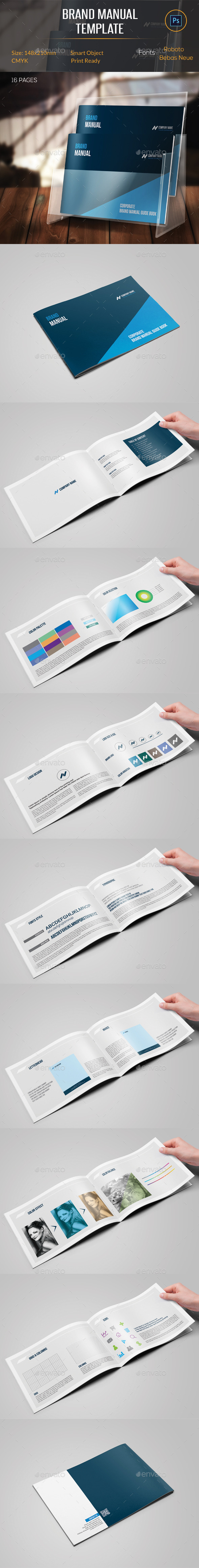 GraphicRiver Brand Manual Template 11287307 GraphicRiver Brand Manual Template 11287307