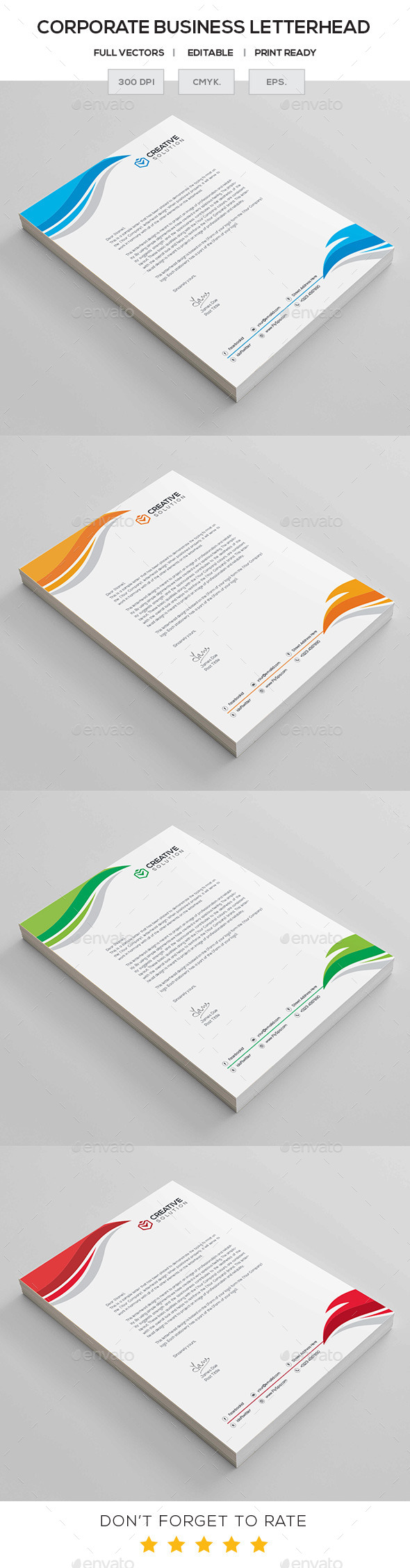 GraphicRiver Corporate Letterhead 11287975 GraphicRiver Corporate Letterhead 11287975