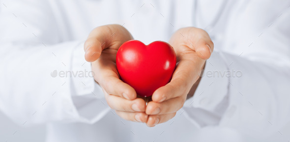 man hands with heart (Misc) Photo Download