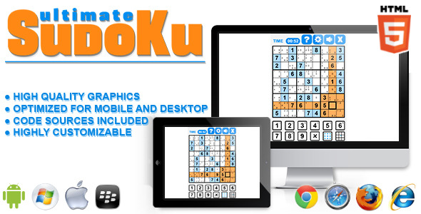 CodeCanyon Ultimate Sudoku HTML5 Game 11292951 CodeCanyon Ultimate Sudoku HTML5 Game 11292951