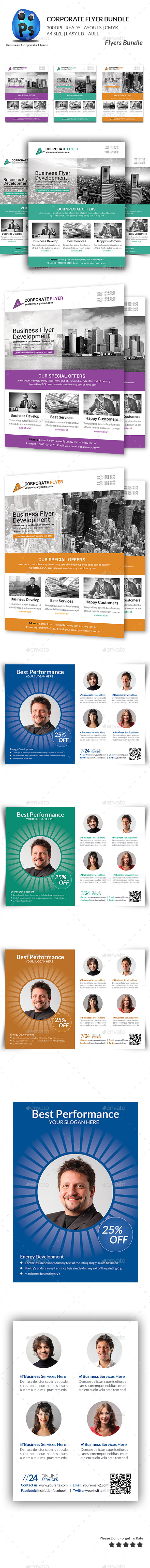 GraphicRiver Corporate Business Flyer Bundle 11293259 GraphicRiver Corporate Business Flyer Bundle 11293259