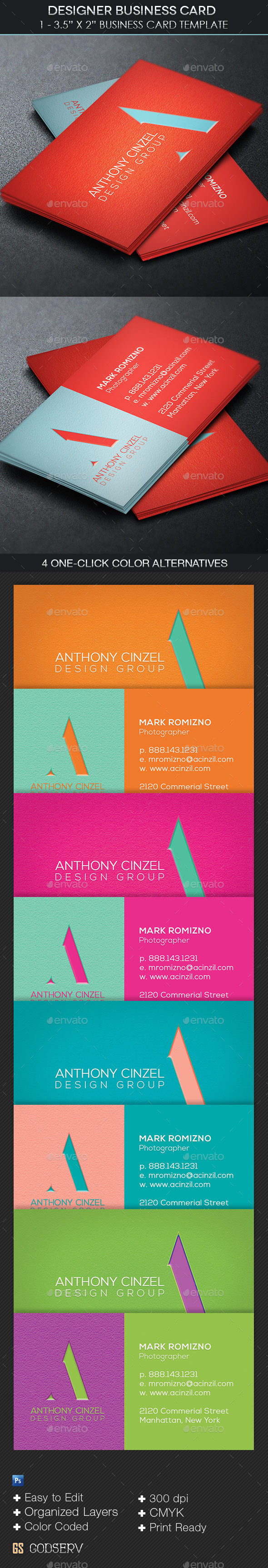 Designer Business Card Template