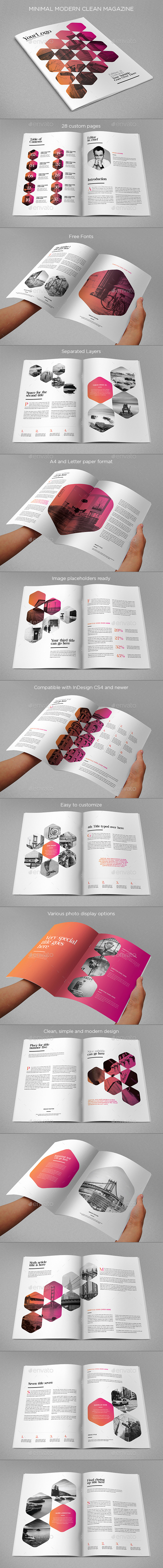 GraphicRiver Minimal Modern Clean Magazine 11295103 GraphicRiver Minimal Modern Clean Magazine 11295103