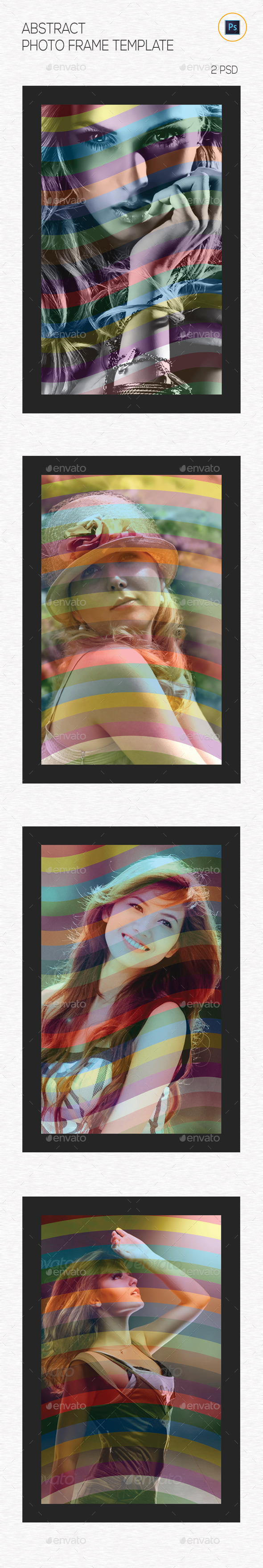 GraphicRiver Abstract Photo Frame Template 11295846 GraphicRiver Abstract Photo Frame Template 11295846
