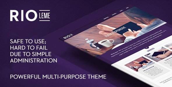 RioLeme - Responsive Multi-Purpose WordPress Theme