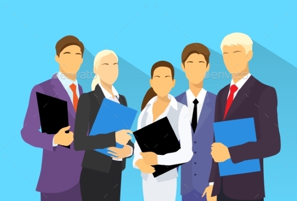 GraphicRiver Business People Group Human Resources Flat Vector 11298900 GraphicRiver Business People Group Human Resources Flat Vector 11298900