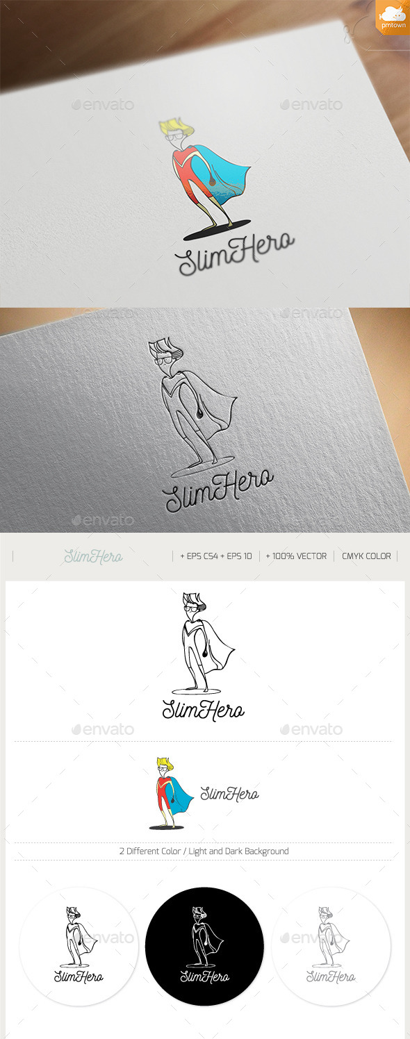 GraphicRiver Slim Hero 11299185 GraphicRiver Slim Hero 11299185
