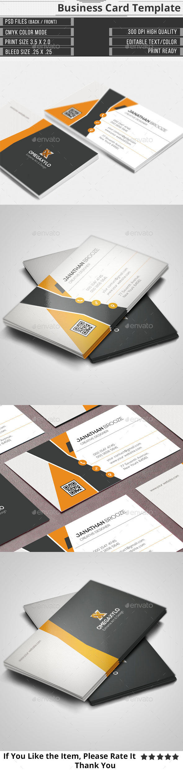 GraphicRiver Corporate Business Card 11299497 GraphicRiver Corporate Business Card 11299497