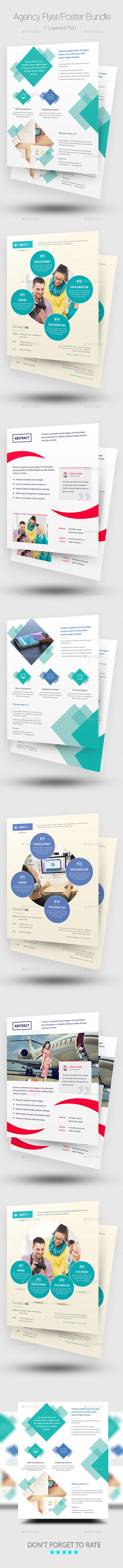 Agency Flyer/Poster Bundle (Corporate)