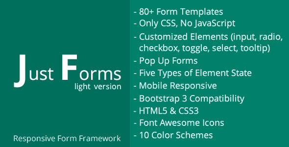 CodeCanyon Just Forms light 11300954 CodeCanyon Just Forms light 11300954