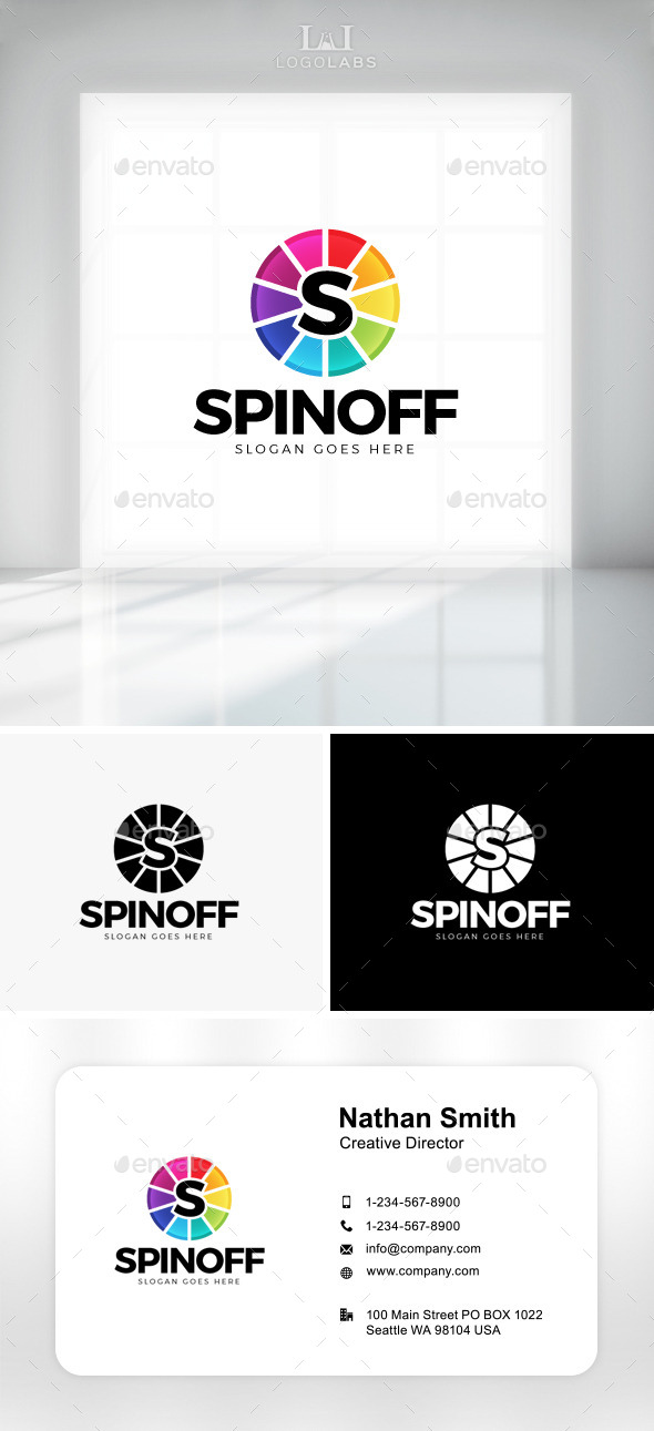 GraphicRiver Spinoff Letter S Logo 11301566 GraphicRiver Spinoff Letter S Logo 11301566