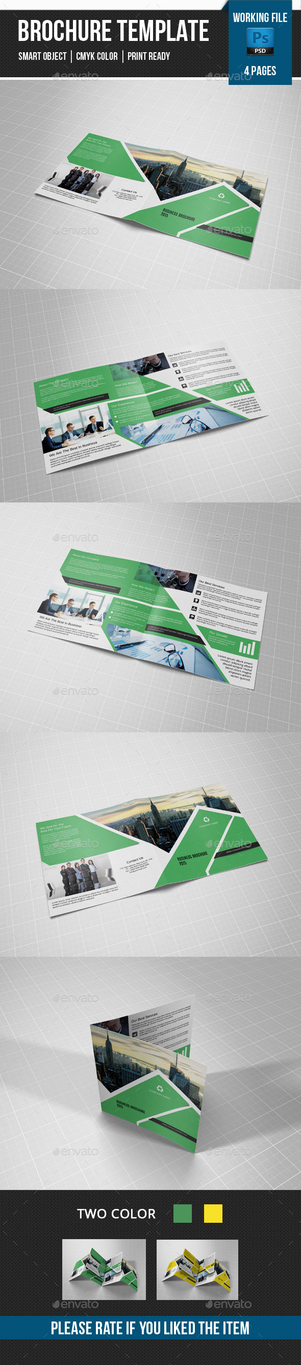 Corporate Square Bifold Brochure-V23 (Corporate)