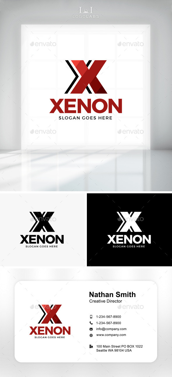 Xenon - Letter X Logo (Letters)