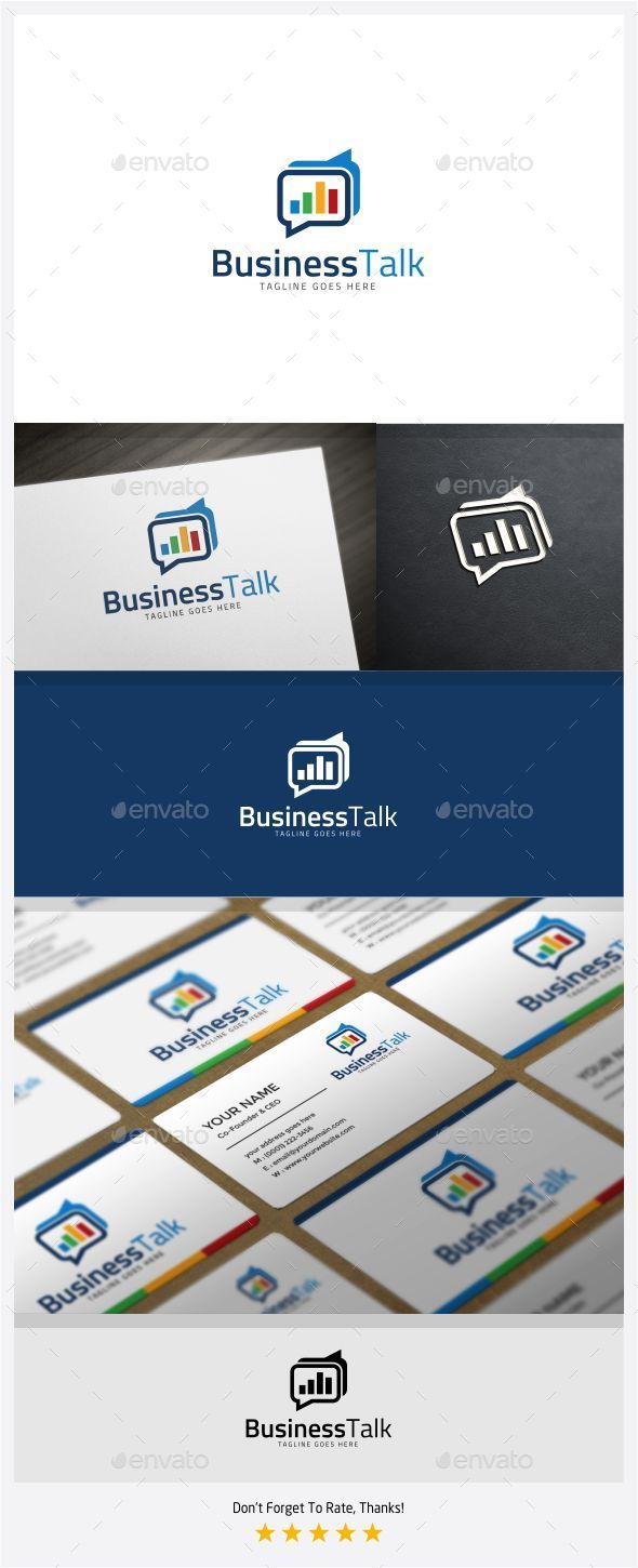 GraphicRiver Business Talk Logo 11301621 GraphicRiver Business Talk Logo 11301621
