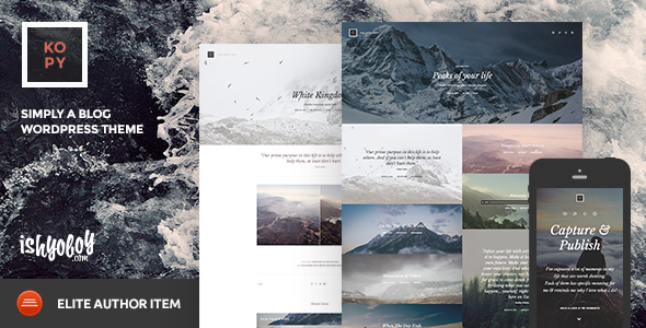 ThemeForest Kopy WP Simply a Blog WordPress Theme 11226345 ThemeForest Kopy WP Simply a Blog WordPress Theme 11226345