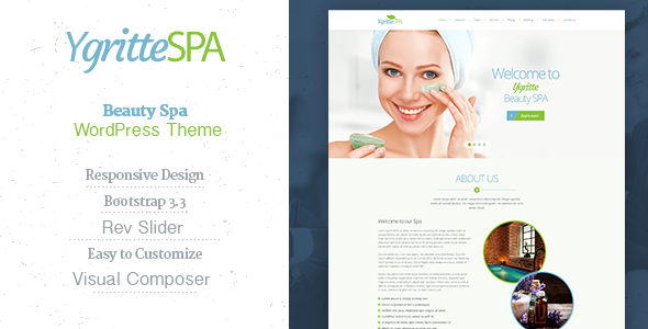 Ygritte Spa - Beauty Salon WordPress Theme