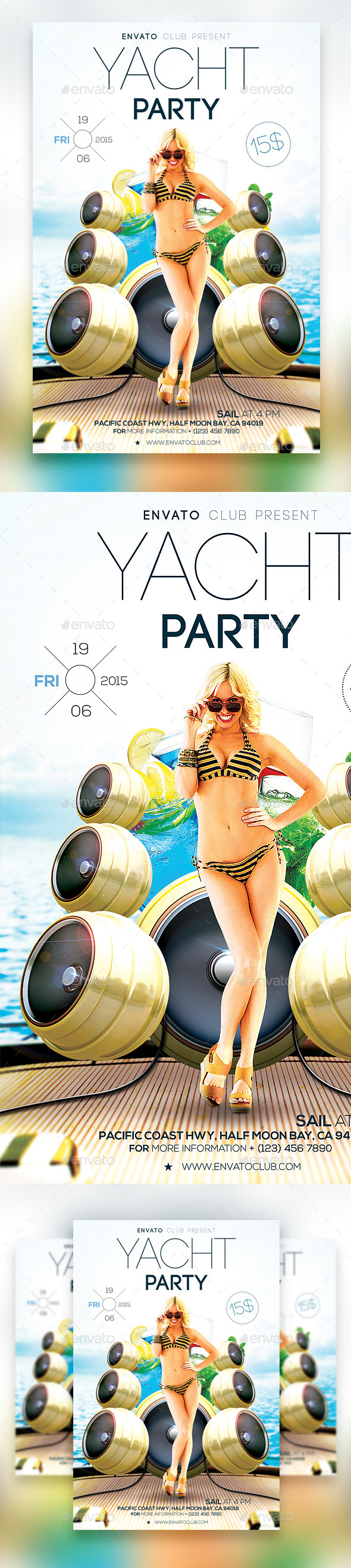 Yacht Party Flyer Vol.2 (Clubs & Parties)