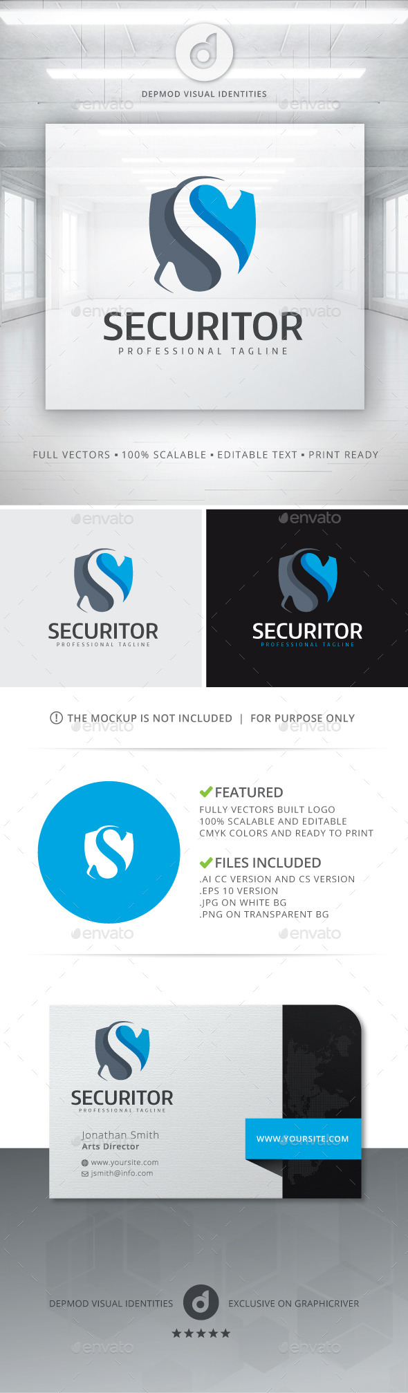 GraphicRiver Securitor Logo 11305753 GraphicRiver Securitor Logo 11305753