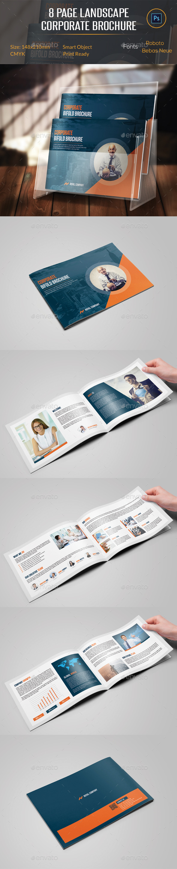 GraphicRiver 8 Pages Landscape Corporate Brochure 11306610 GraphicRiver 8 Pages Landscape Corporate Brochure 11306610