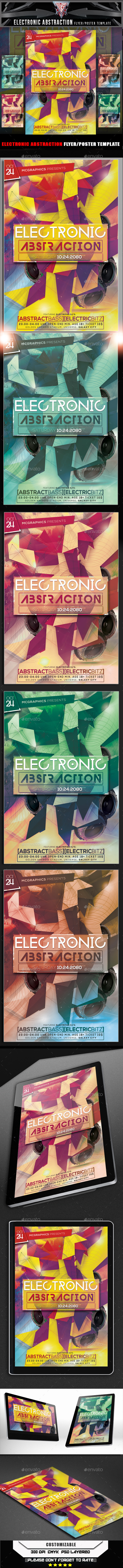 GraphicRiver Electronic Abstraction Flyer Template 11269368 GraphicRiver Electronic Abstraction Flyer Template 11269368
